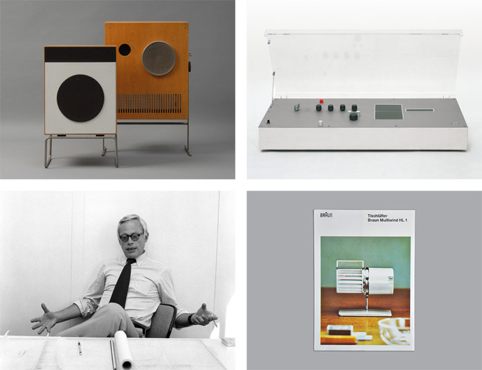 The identity draws inspiration from Dieter Ramps’ creations for Braun.