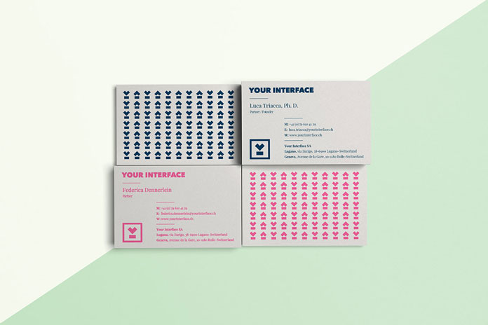 Your Interface – examples of business cards.