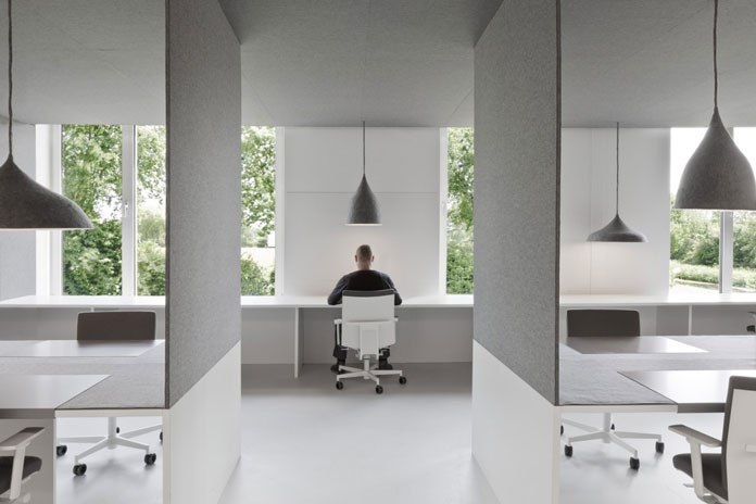 A unique office space concept designed by i29 Interior Architects.