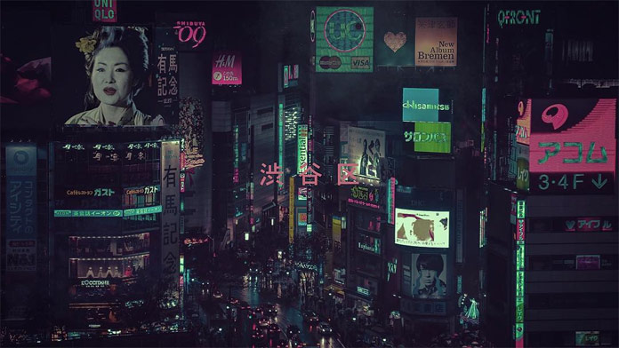 Neon Tokyo at night captured by Liam Wong.