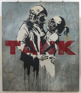 Banksy – Think Tank.