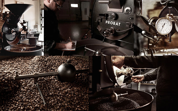 A coffee roasting company in Lugano, Switzerland which is managed by the second generation of the family.