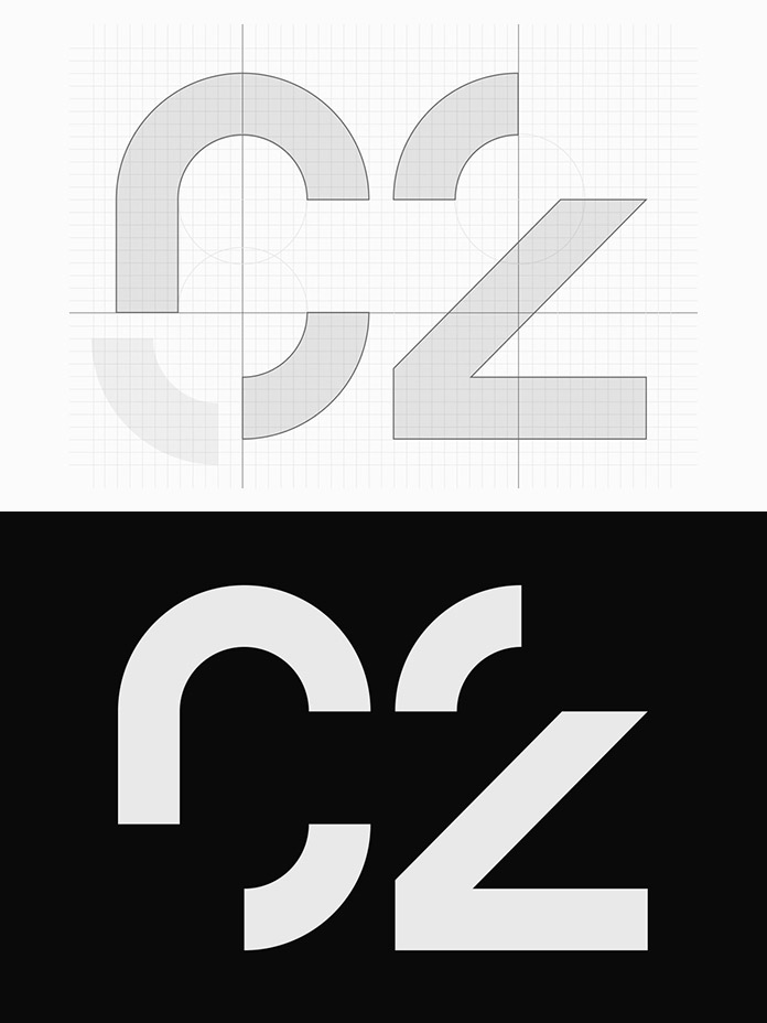 C2 Montréal logo design.