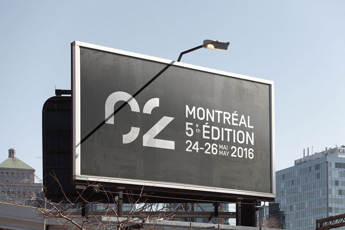 C2 Montréal billboard.