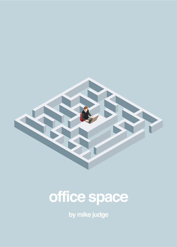 Office Space by Mike Judge – alternative movie posters by Peter Majarich.