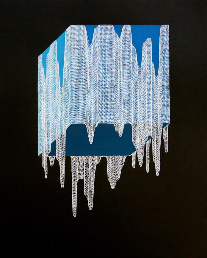 Shrouded Cube by artist Katy Ann Gilmore.