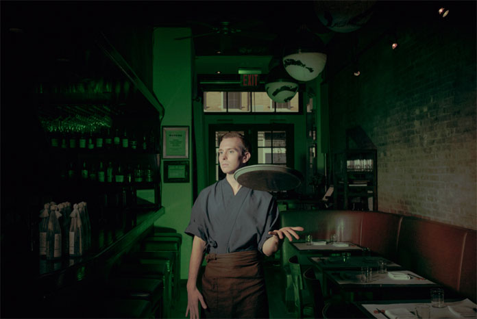 Zach Wachter – actor and waiter at a Japanese restaurant.