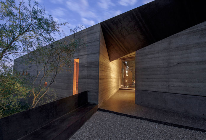 The Desert Courtyard House by Wendell Burnette Architects.
