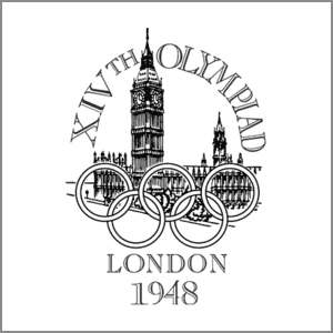 1948 Summer Olympics London logo