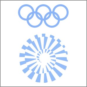 1972 Summer Olympics Munich logo