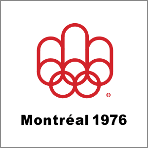 1976 Summer Olympics Montreal logo