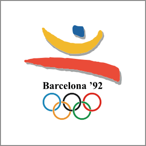 1992 Summer Olympics Barcelona logo