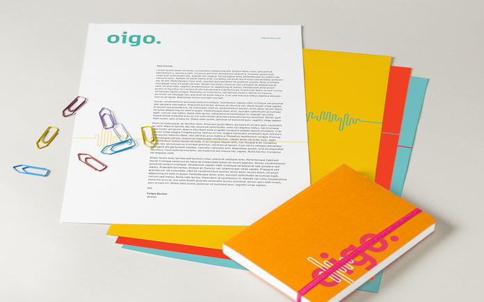 Stationery and printed collateral.