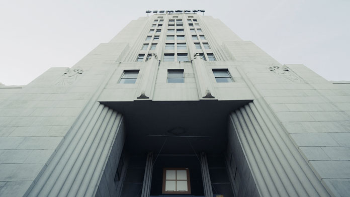 Art Deco building at 5514 Wilshire Blvd.