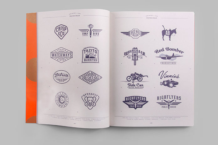 More examples of stunning vintage inspired logos.