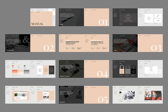 24 pages of brand guidelines.