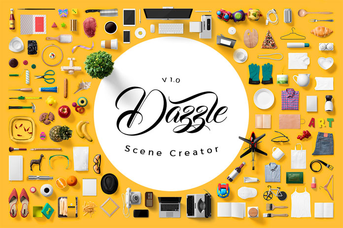 Dazzle - scene creator bundle for Adobe Photoshop.