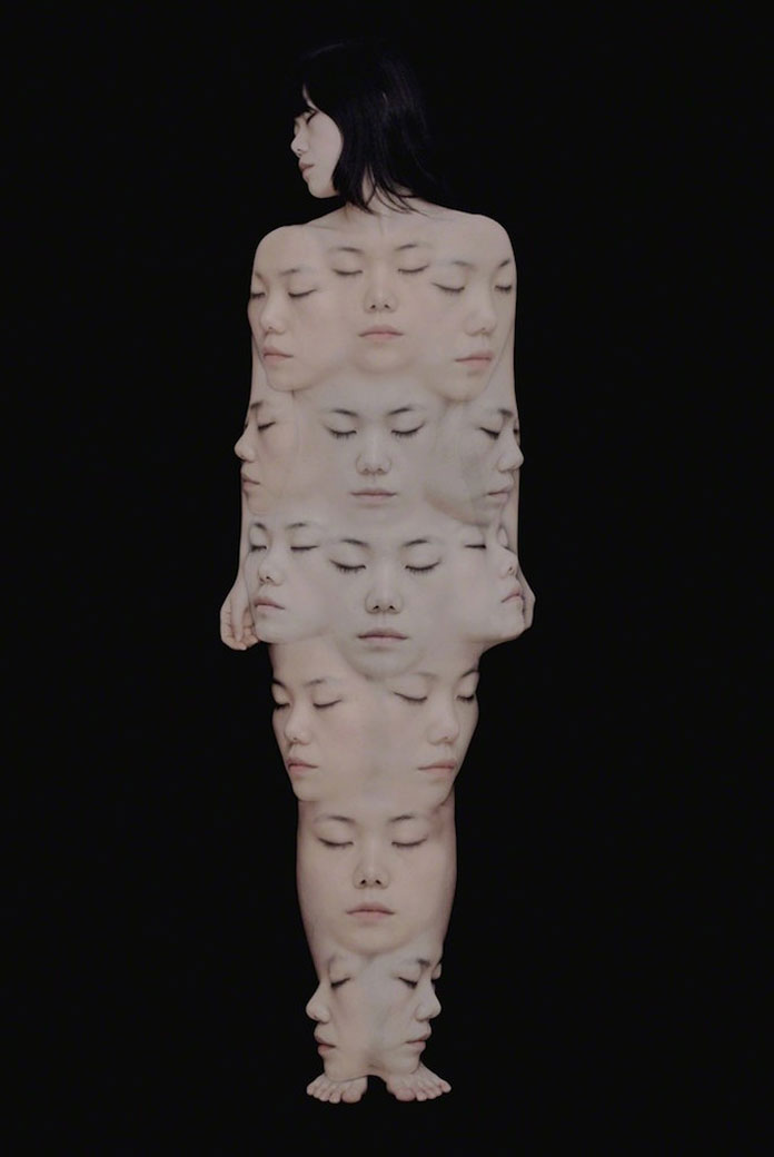 Ahn Sun Mi – Auto Portrait 3 – The Untitled Space – Self Reflection exhibit