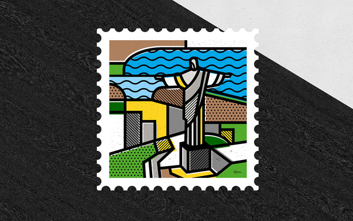 Rio de Janeiro stamp.