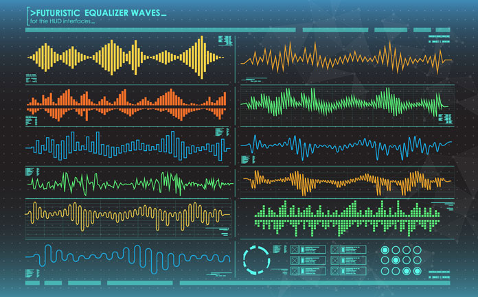 Equalizer waves.