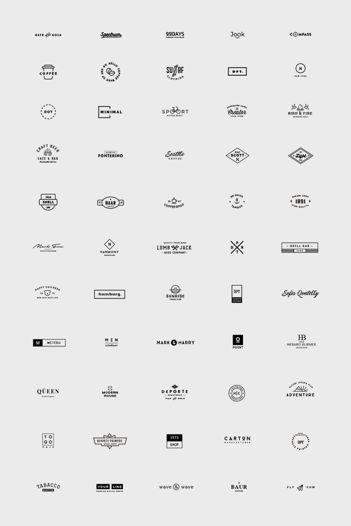 55 logo templates.