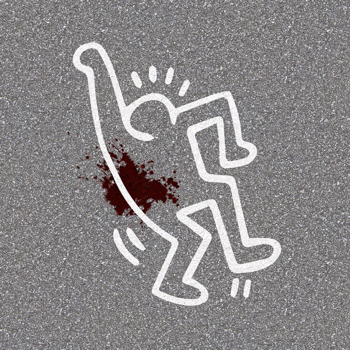 Crime Scene - Keith Haring
