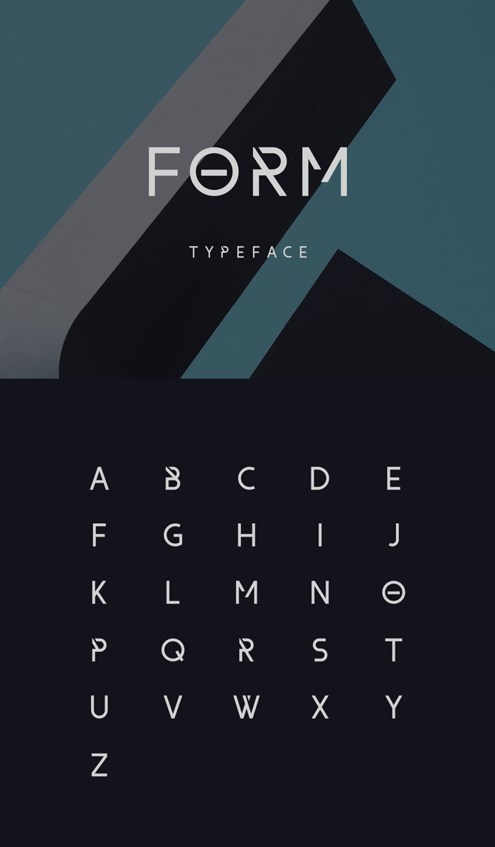 Form, a free font designed by Wassim Awadallah.