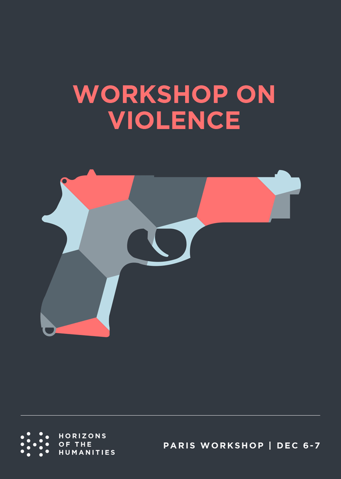 UCHRI Workshop Violence poster design.