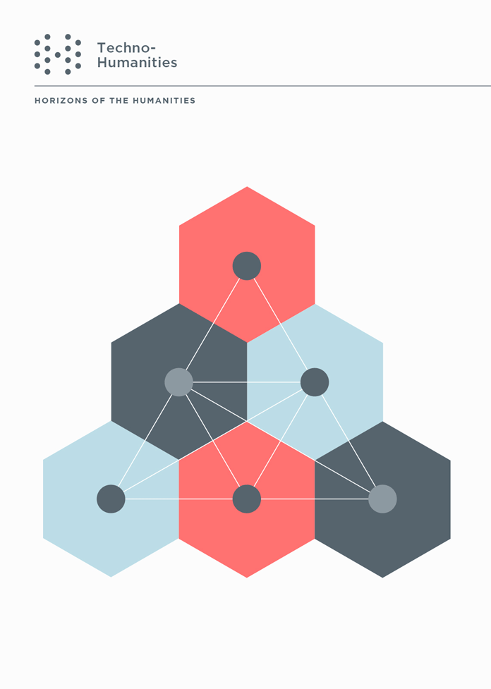 UCHRI Techno Humanities hexagon pyramid.