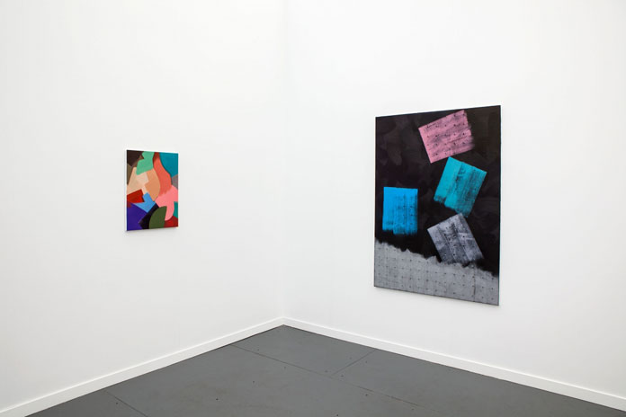 Alex Olson, Solo presentation installation view, Frieze New York, 2014
