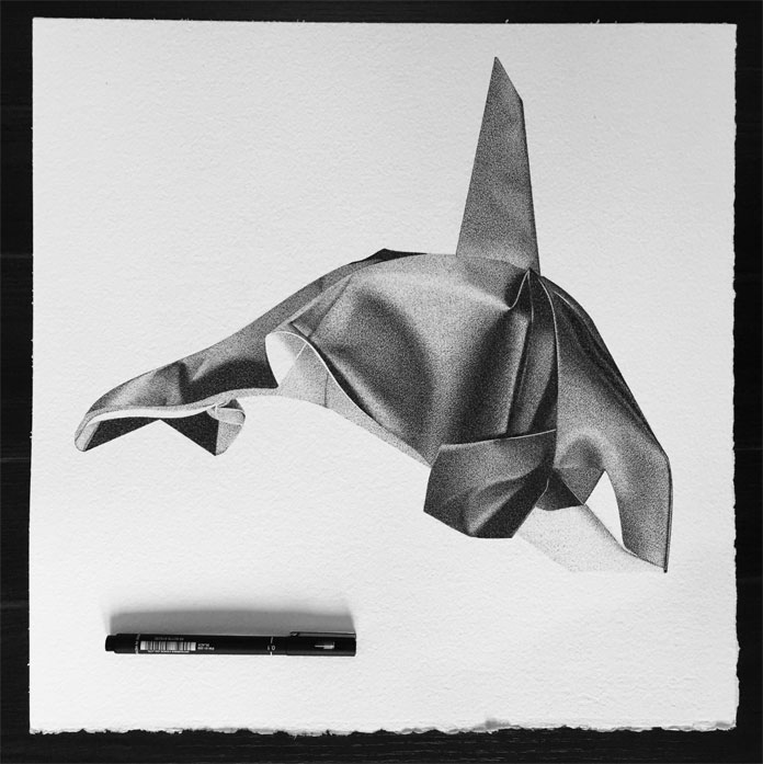 Killer Whale Origami