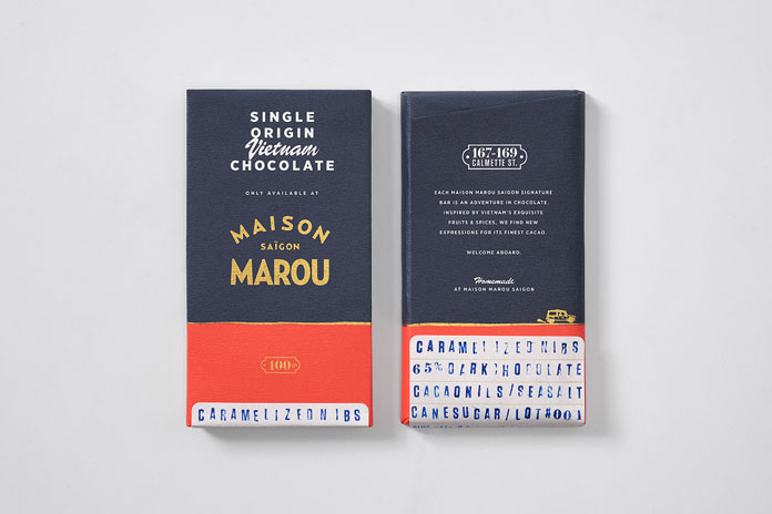 Chocolate packaging.