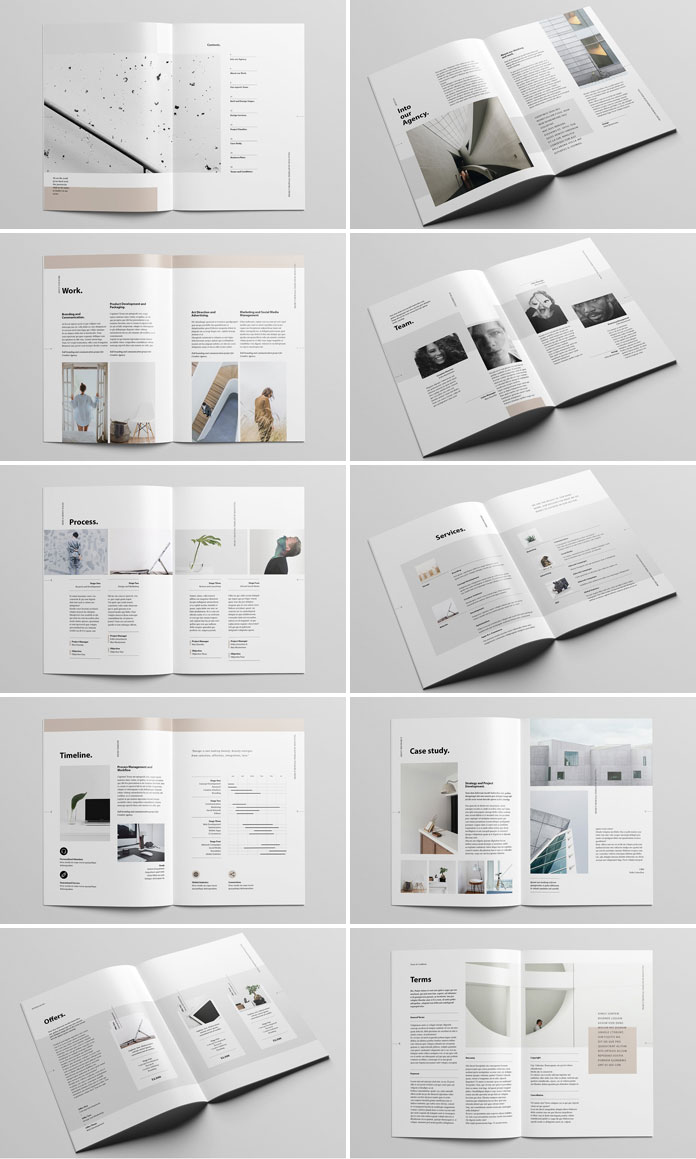 Adobe InDesign file with 22 custom pages.