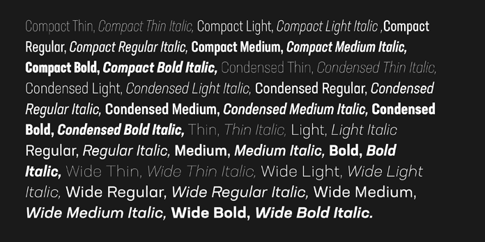 Neusa Next Pro, Type samples in different styles.