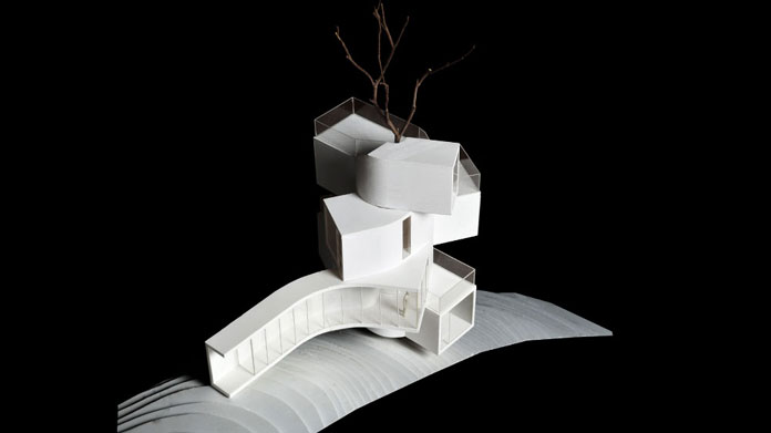 Qiyunshan Tree House by Bengo Studio, Model.