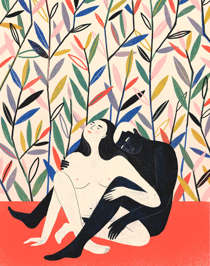 Abbey Lossing Illustration, Valentines Day Show