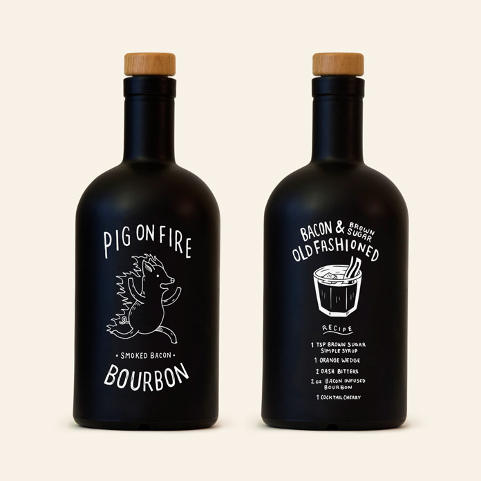 Bourbon Bottle Design and Typography