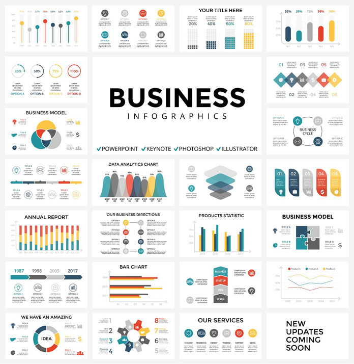 Business infographics.