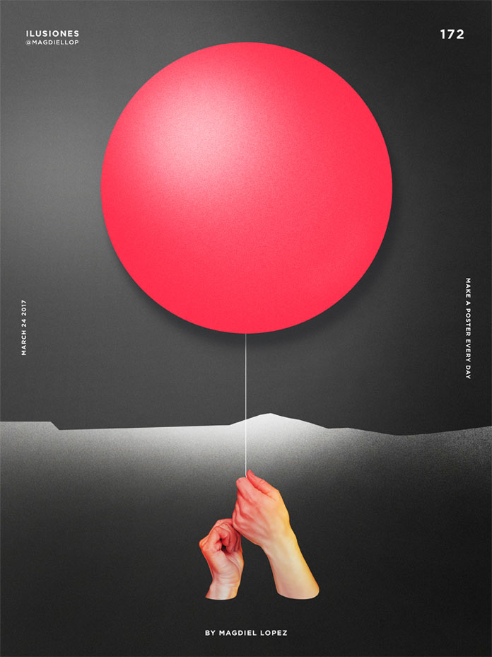 Magdiel Lopez poster design, Illusions