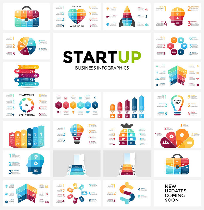 Startup infographics.