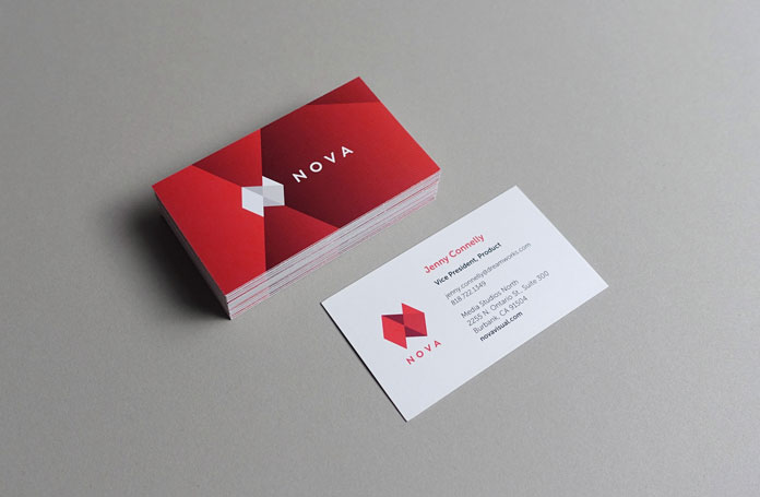 TRÜF, NOVA business cards – front and back.