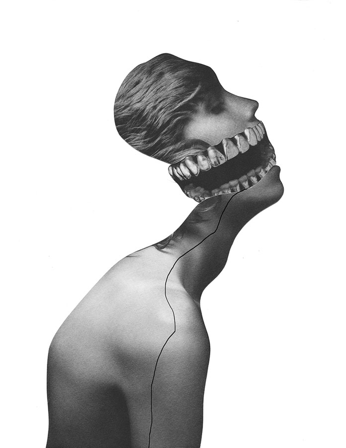 Jesse Draxler, partially disturbing and unique art.