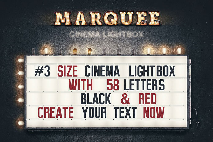cinema light boxes