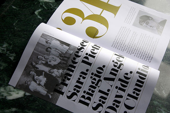 Andrew Colin Beck design, sophisticated typography and layout.