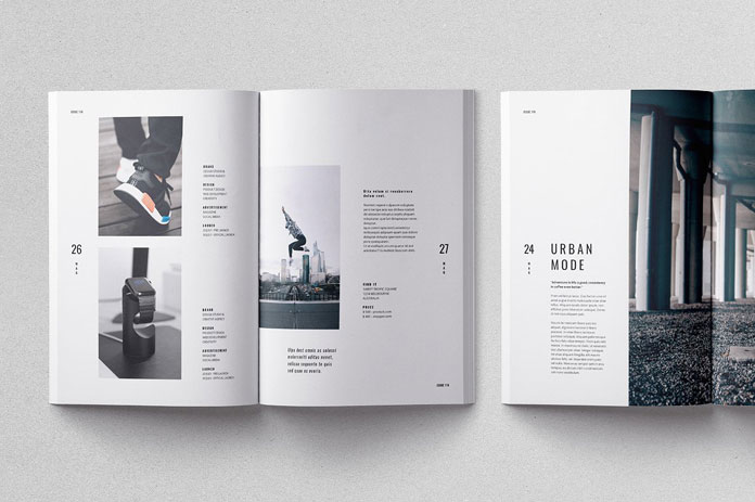 Moscovita brochure template, custom pages that suit perfectly for different needs.
