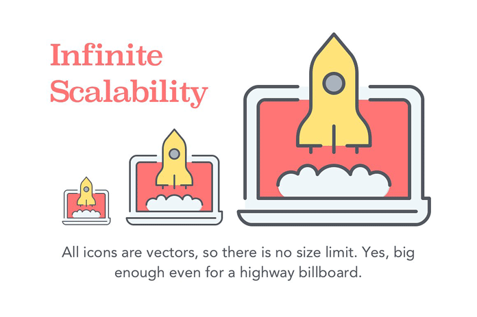 Infinite scalability.