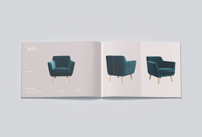 Scandinavian furniture catalog.