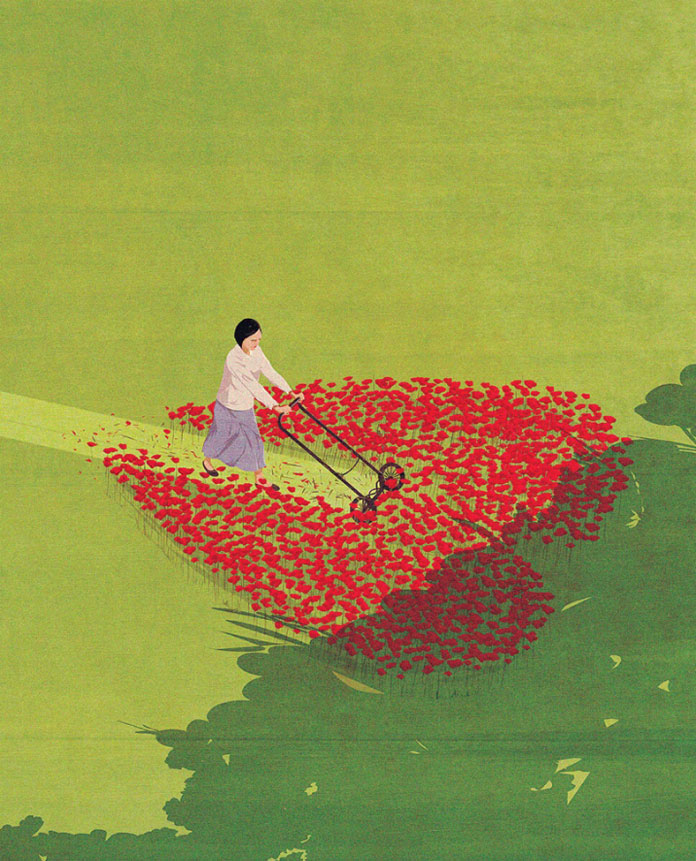 Andrea Ucini Illustration, End of Love