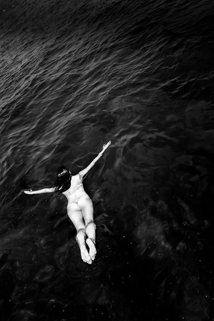 Elizaveta Porodina, weightless floating