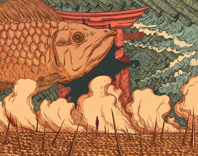 Wenyi Geng Illustrations, Big Fish.